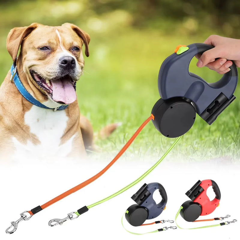 TwinLeash | Tangle-Free Dual Retractable Dog Leash